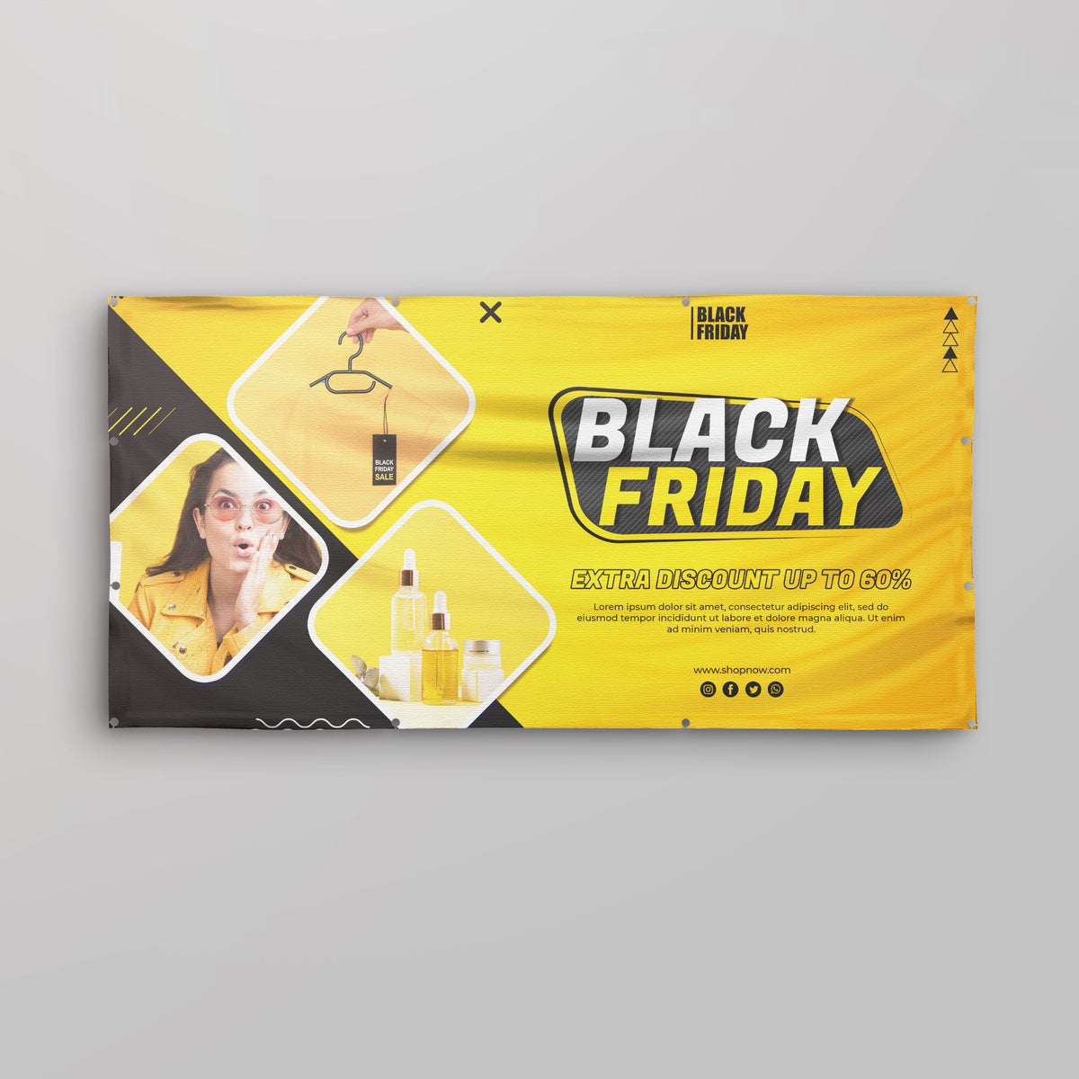 13oz MATTE VINYL BANNERS Sticker LA