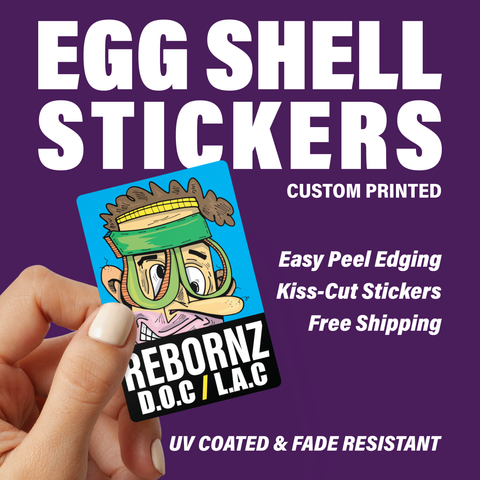 EGGSHELL STICKERS