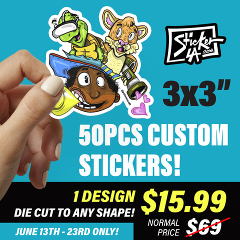 50PCS 3X3 INCHES FOR ONLY $15.99 (DEAL)