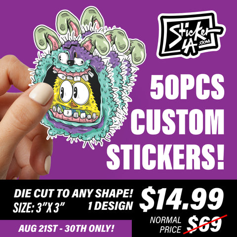 50PCS 3X3 INCHES FOR ONLY $14.99 (DEAL)