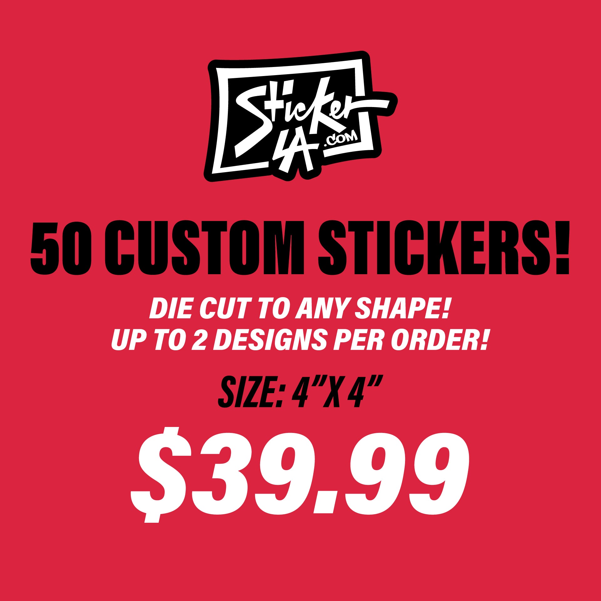  Hot4TShirts Personalized Stickers — Custom Vinyl